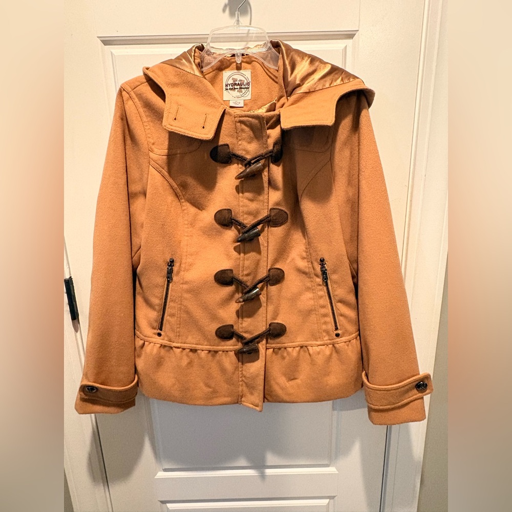 Hydraulic Tan Toggle Utility Jacket - image 1